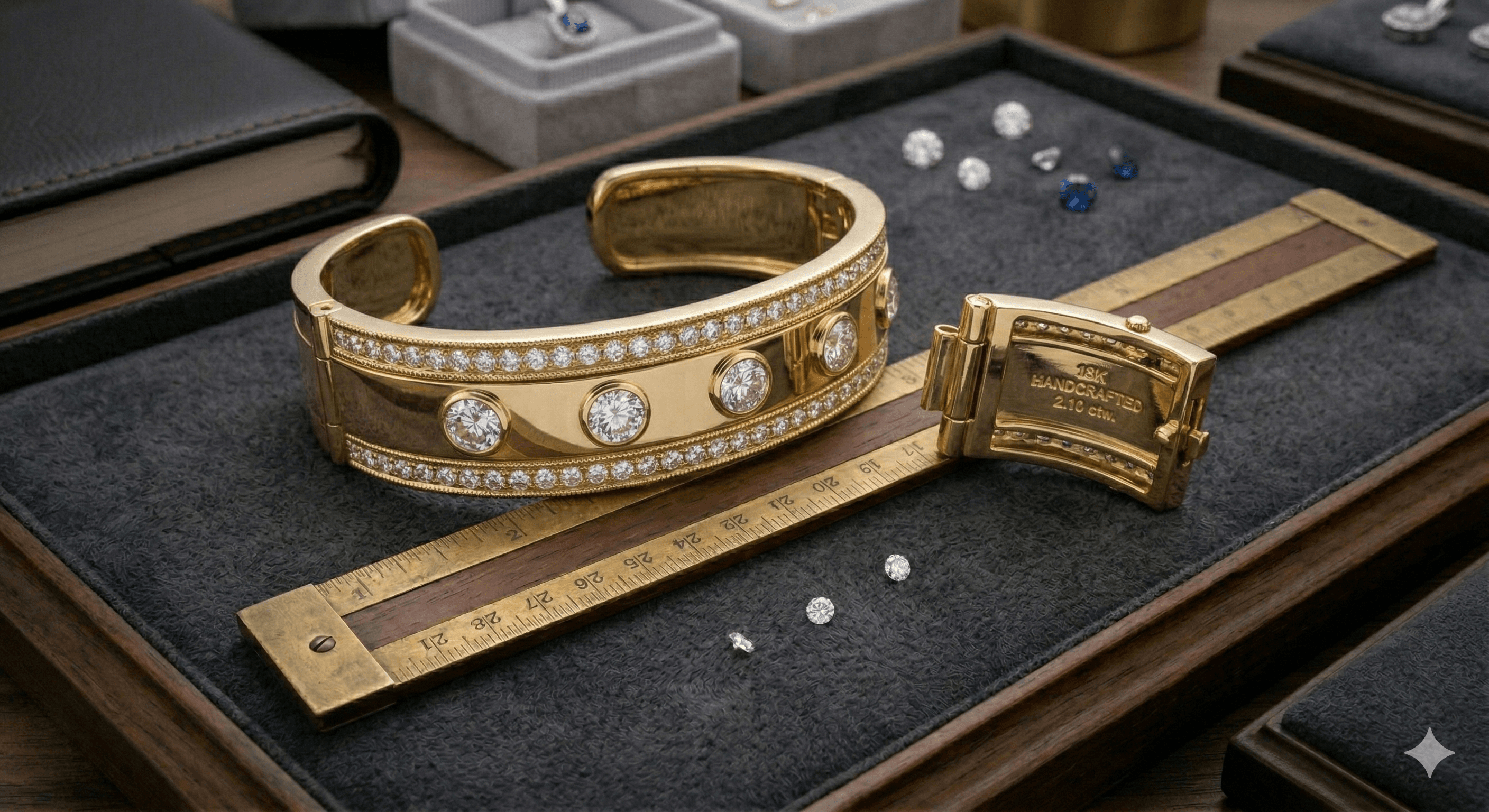 Polished Interlocking Link Bracelet